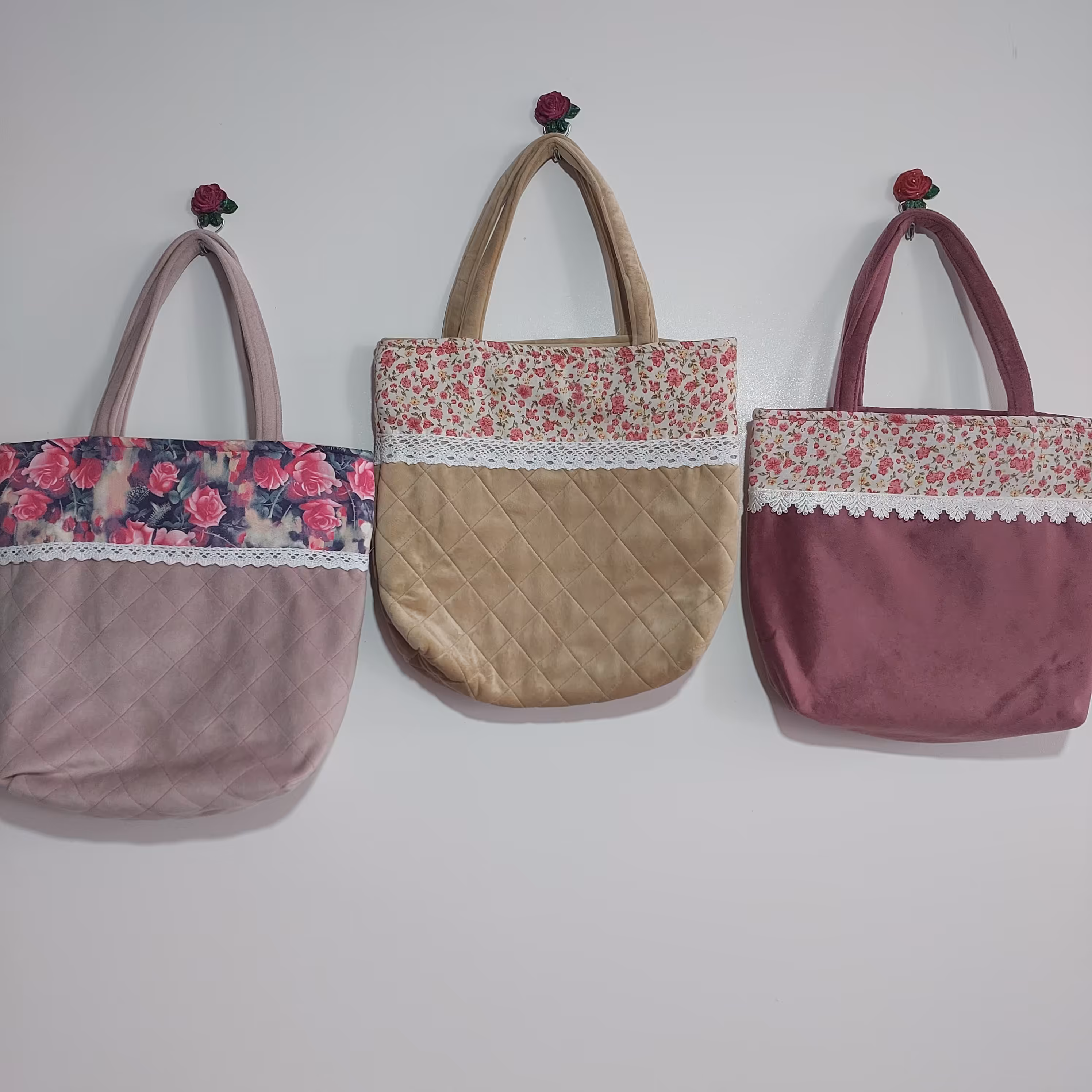 کیف دوشی  دخترانه مخمل