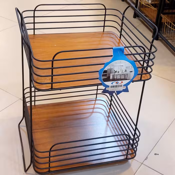 جاپیازی جاسیبزمینی پیازی دو طبقه مشکی مدل ارغوان