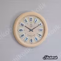 ساعت دیواری صفحه تمام چوب  مارال طرح زیبا