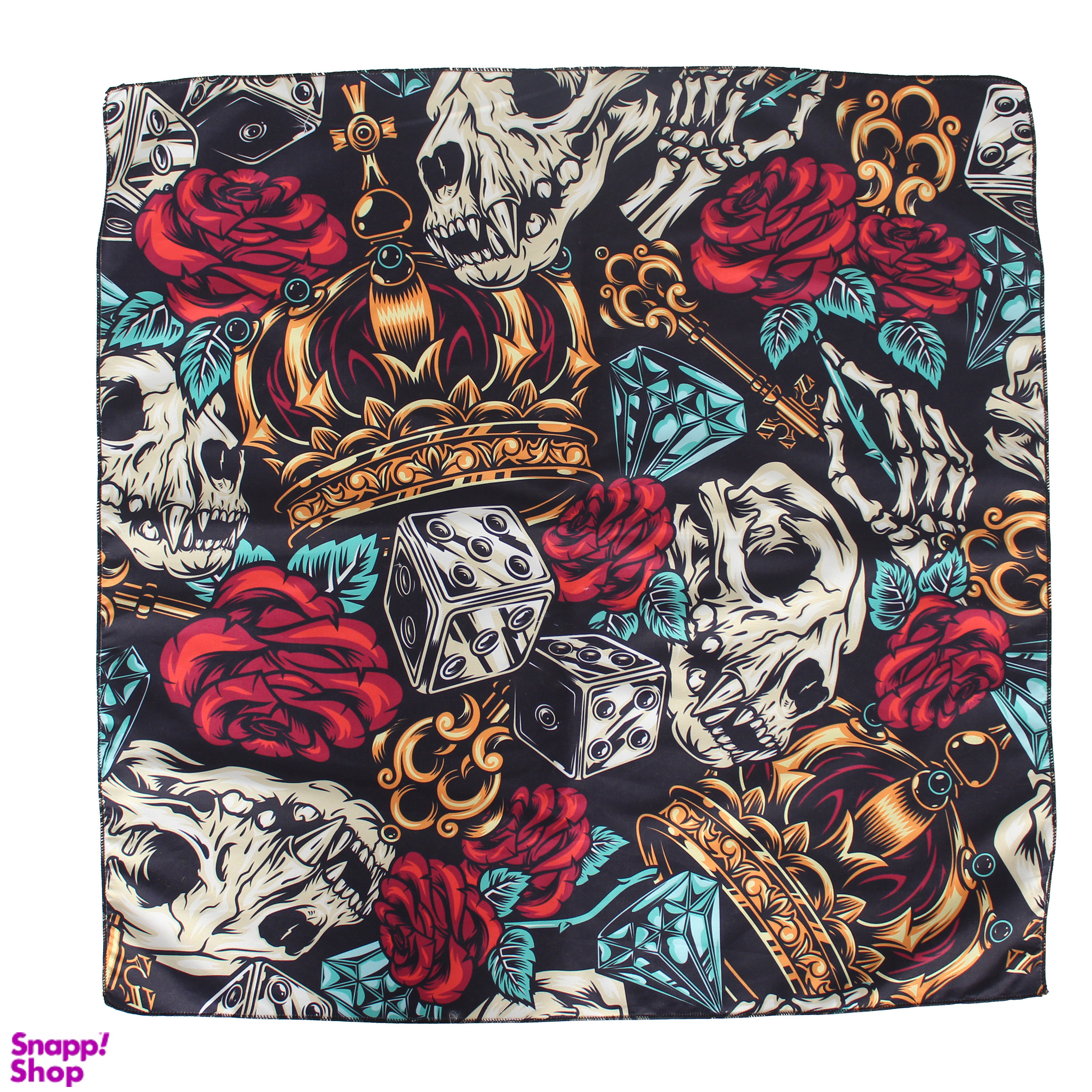 دستمال سر و گردن مدل باندانا کد 002