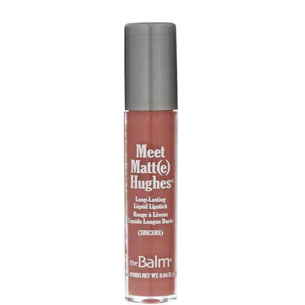 رژلب مایع دبالم (دبام) THE BALM اصل مدل میت مات هوگیز رنگ sincere | سایز مینی، رنگ مات، ماندگاری بالا