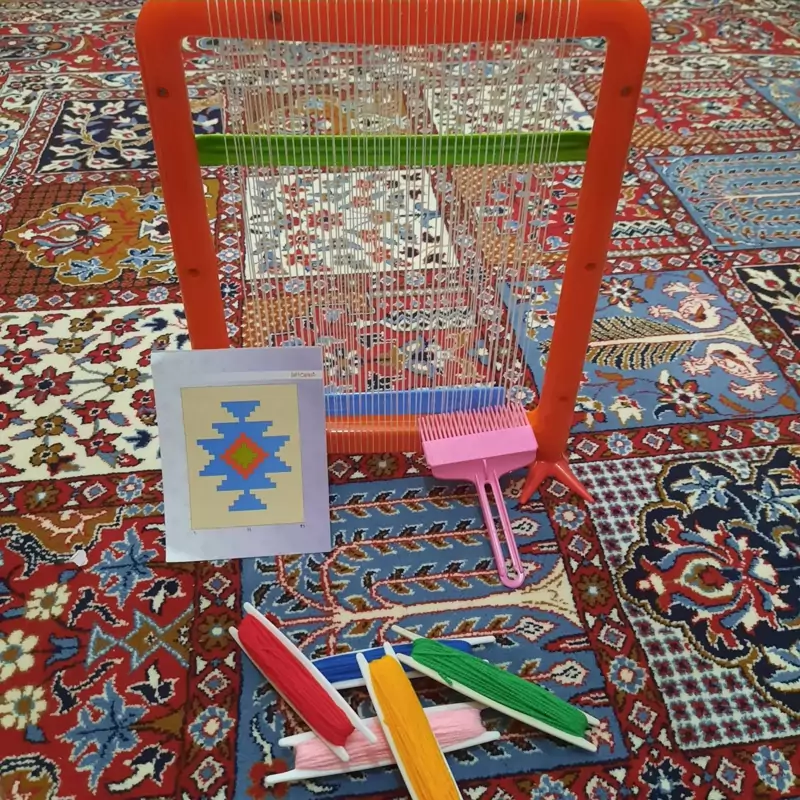 011151-دستگاه بافندگی دارک- مخصوص کودکان و نوجوانان