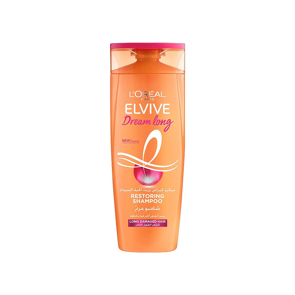 شامپو تقویت کننده موهای آسیب دیده دریم لانگ الویو لورال L’Oreal Elvive Dream Long Reinforcing Shampoo