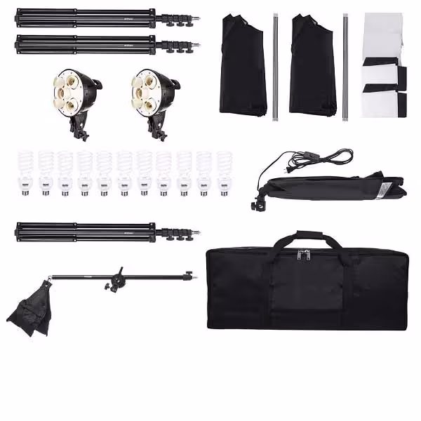 کیت نور ثابت 5 لامپ