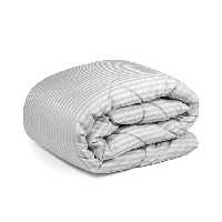 لحاف چیداری مدل هتلی دونفره سایز 220 در 240 سانتی متر رنگ سفید