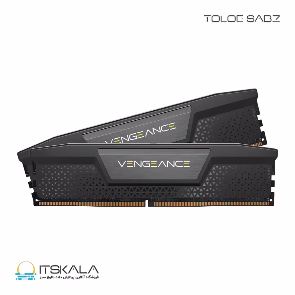 قیمت و خرید رم دسکتاپ دو کاناله کرسیر مدل VENGEANCE 32GB (2x16GB) DDR5 DRAM 6000MHz CL40 | ITSKALA