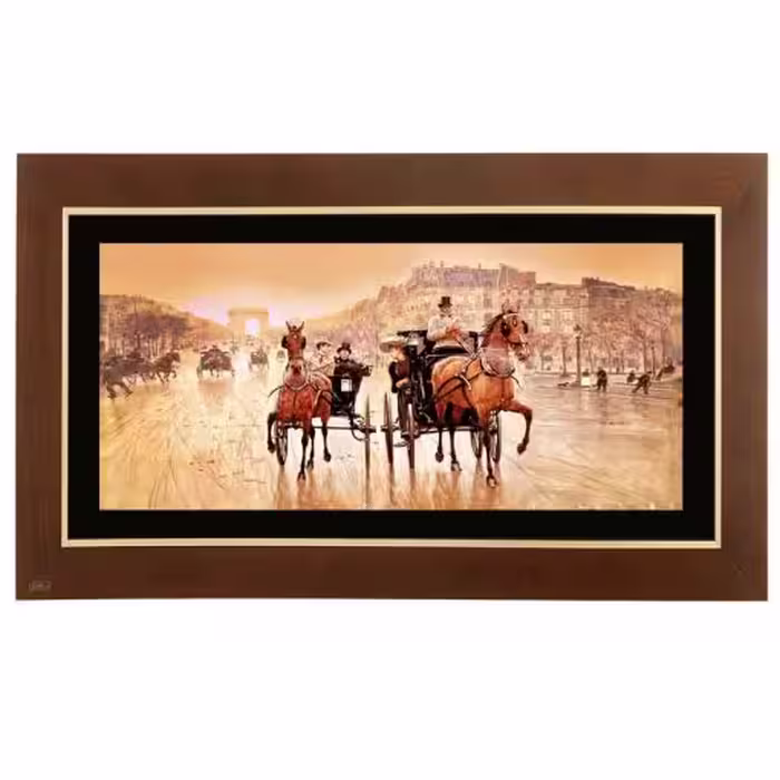 تابلو شانزه لیزه Champs Elysees کد FWB-100X60-F