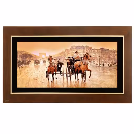 تابلو شانزه لیزه Champs Elysees کد FWB-100X60-F