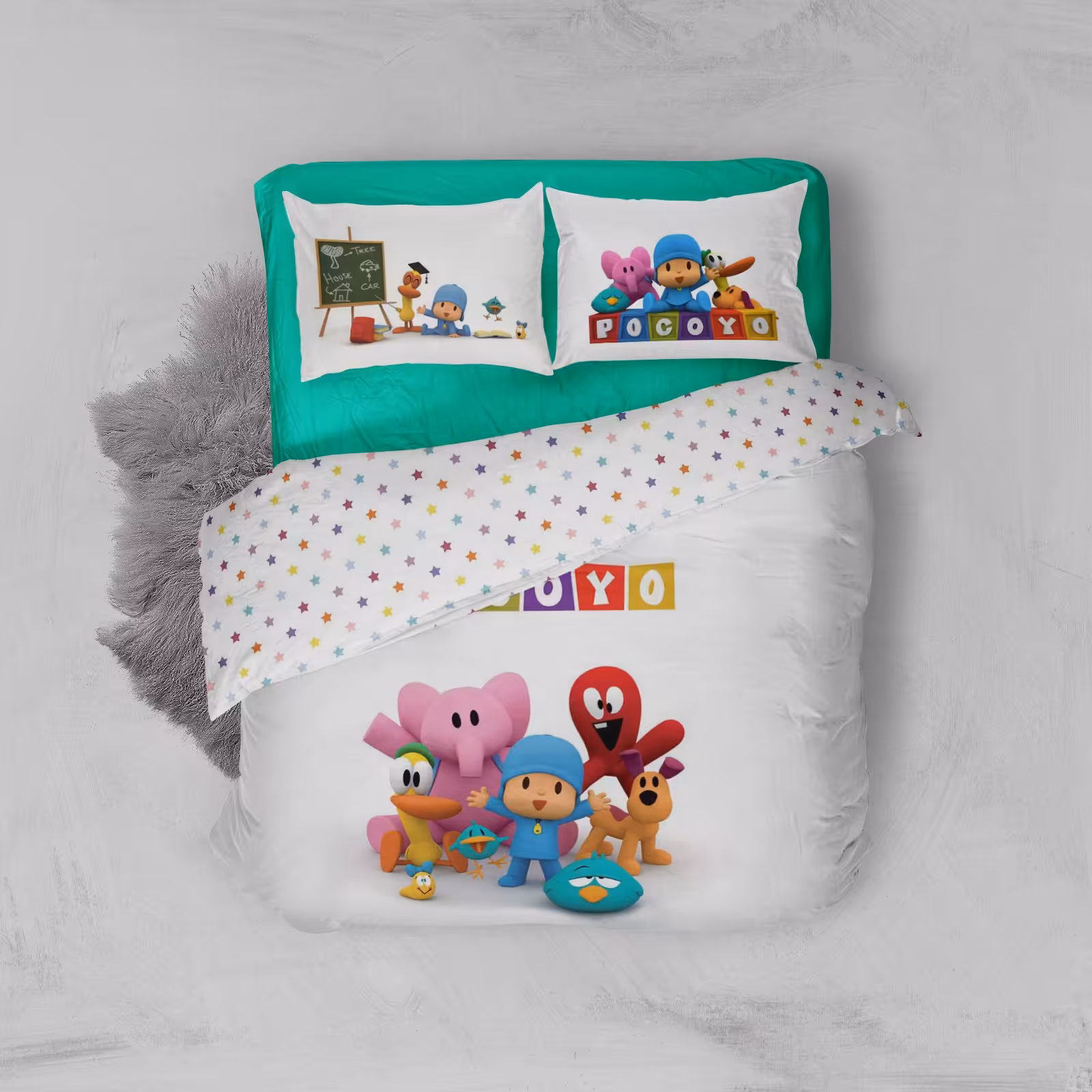 روتختی چهار تکه یکنفره مدل پوکویو