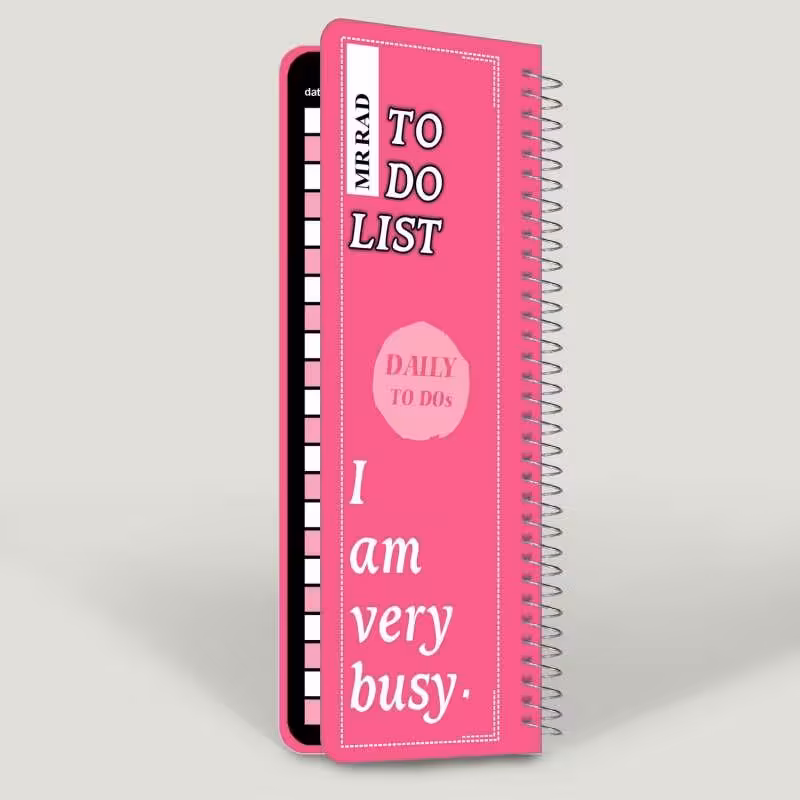 دفتر یادداشت روزانه(to do list)