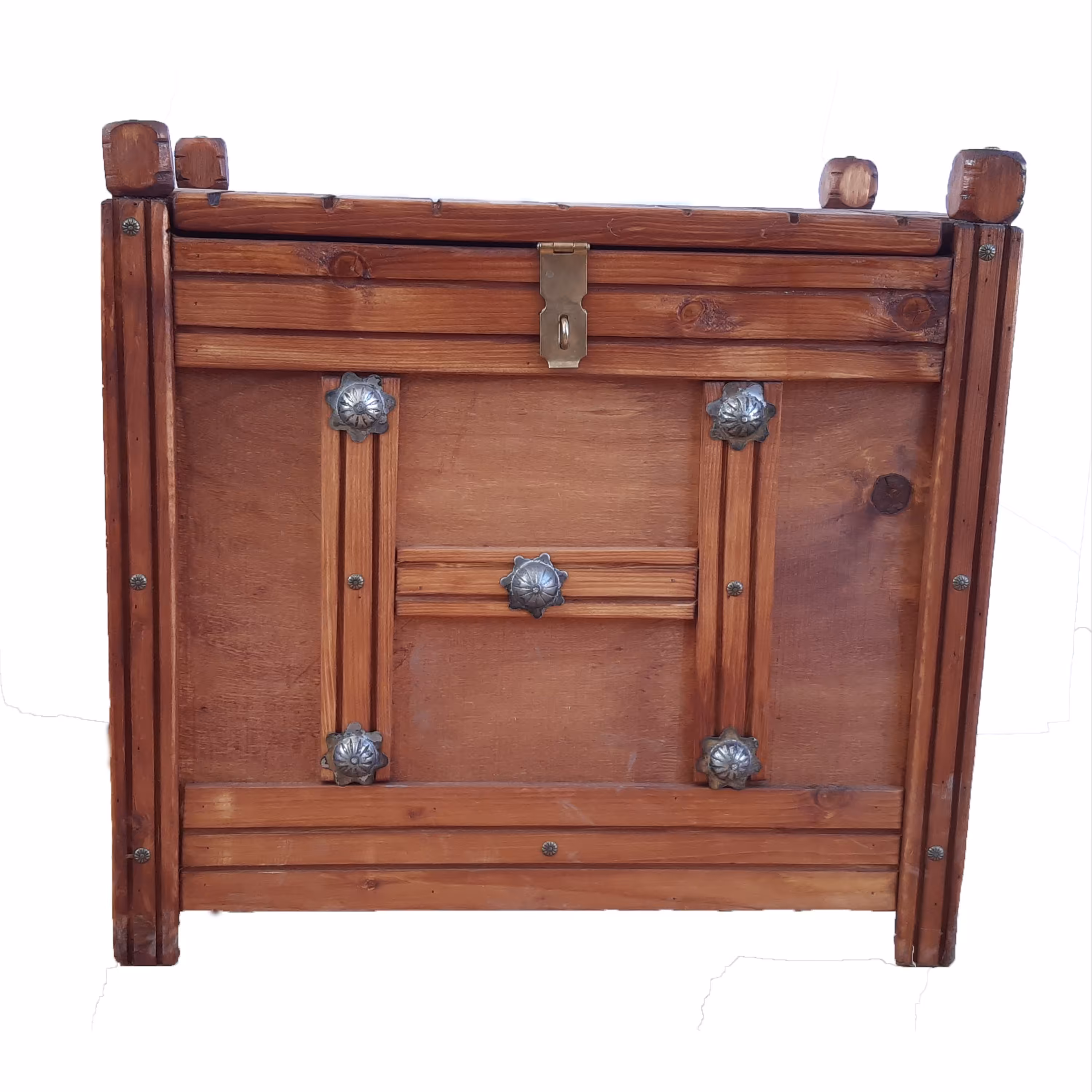 صندوق چوبی شماره 3 قهوه ای