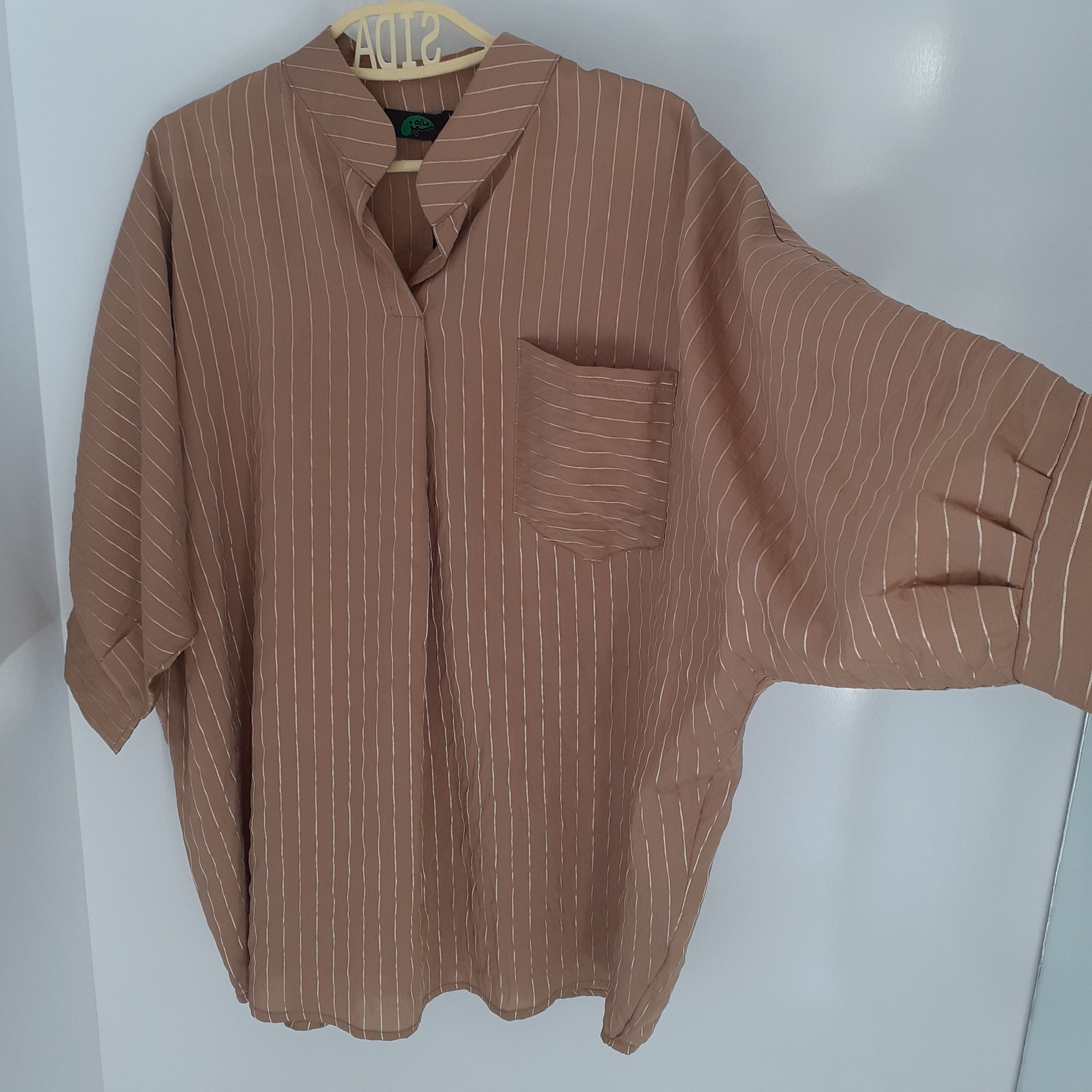 شومیز مانتویی جلو بسته