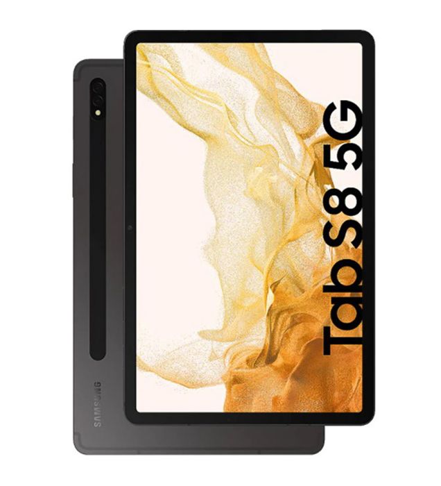 تبلت گلکسی Tab S8 سامسونگ 5G - حافظه 128 گیگابایت - رم 8 گیگابایت