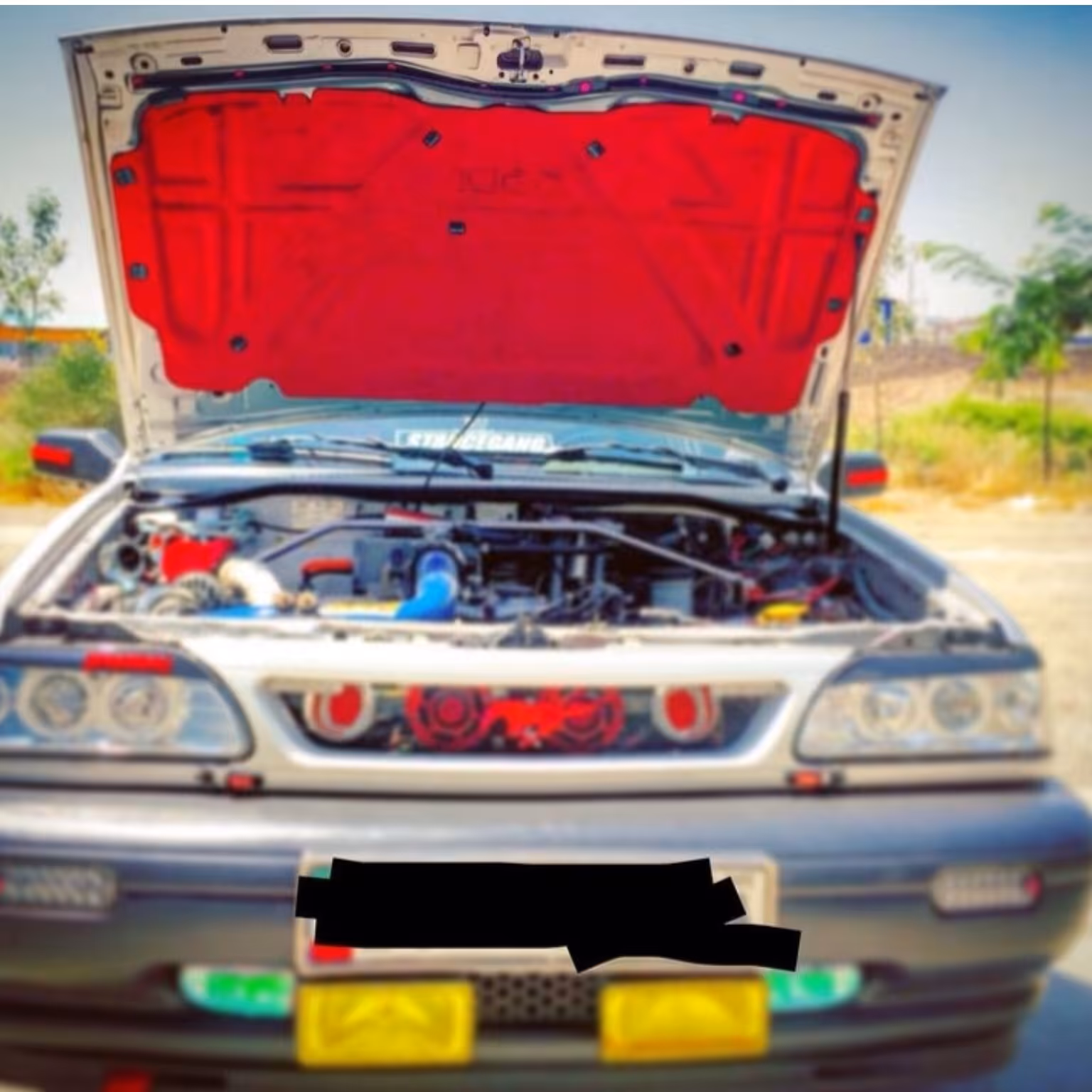 عایق حرارتی کاپوت پراید 