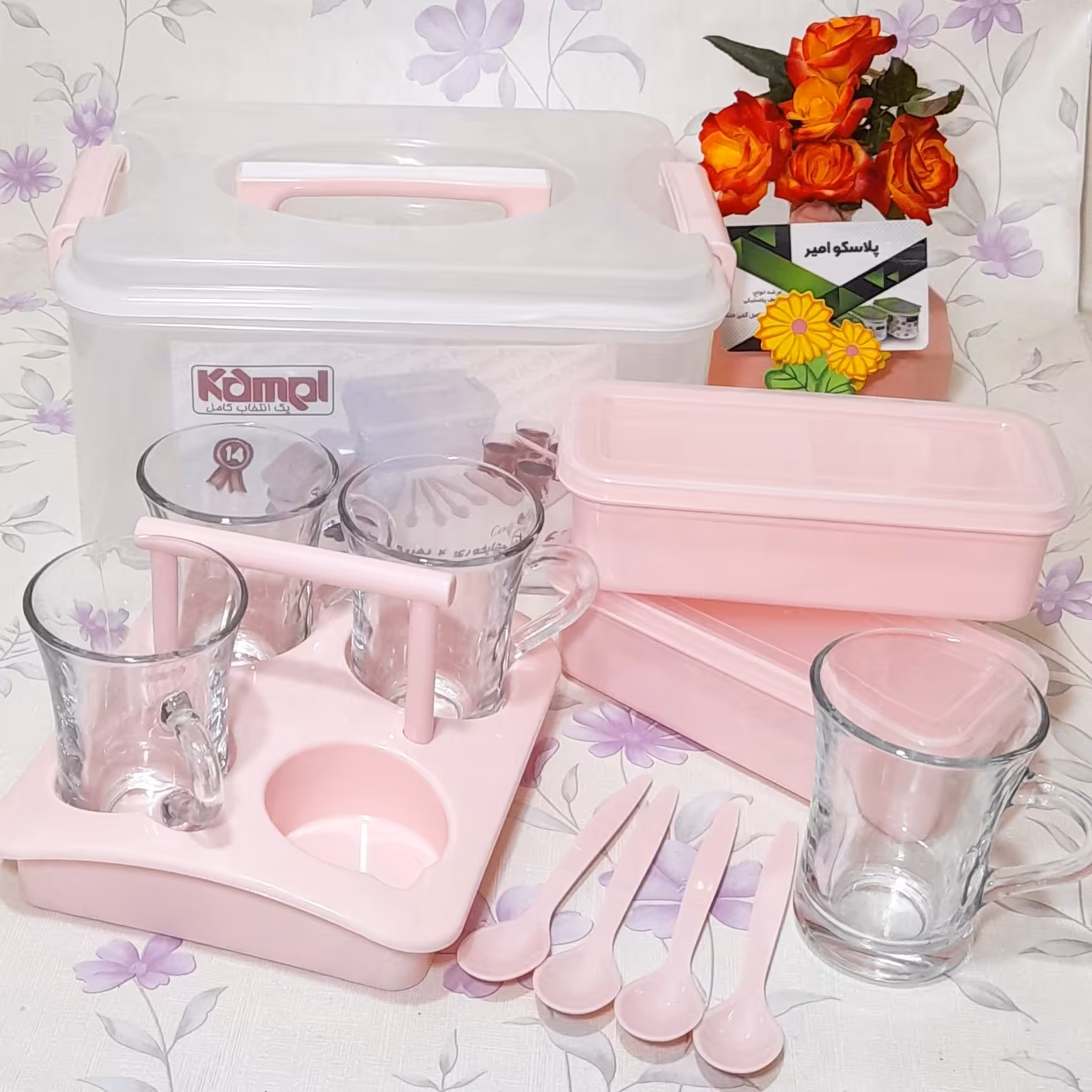 سرویس چای خوری 4تایی