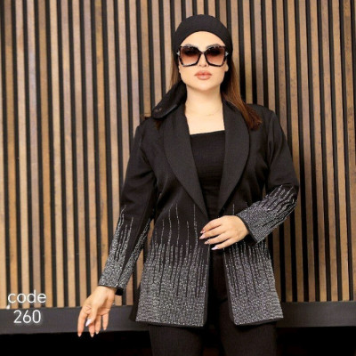 کت نگین آبشاری لایی خورده