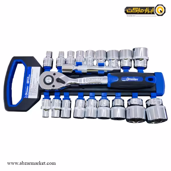 ست بکس ریلی استارمکس 20 عددی 1/2 اینچ مدل SHO-19S2012S