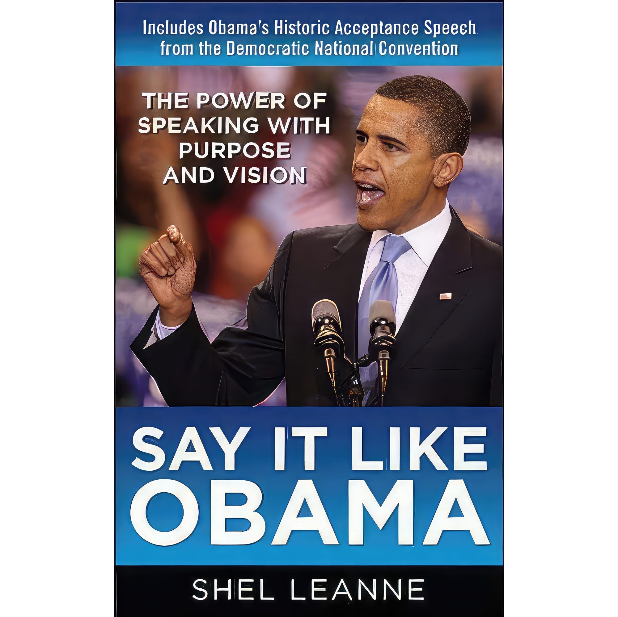 کتاب زبان اصلی Say It Like Obama اثر Shel Leanne and Shelly Leanne