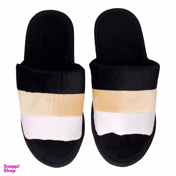 دمپایی حوله ای مردانه نیکتا مدل Si-Bk