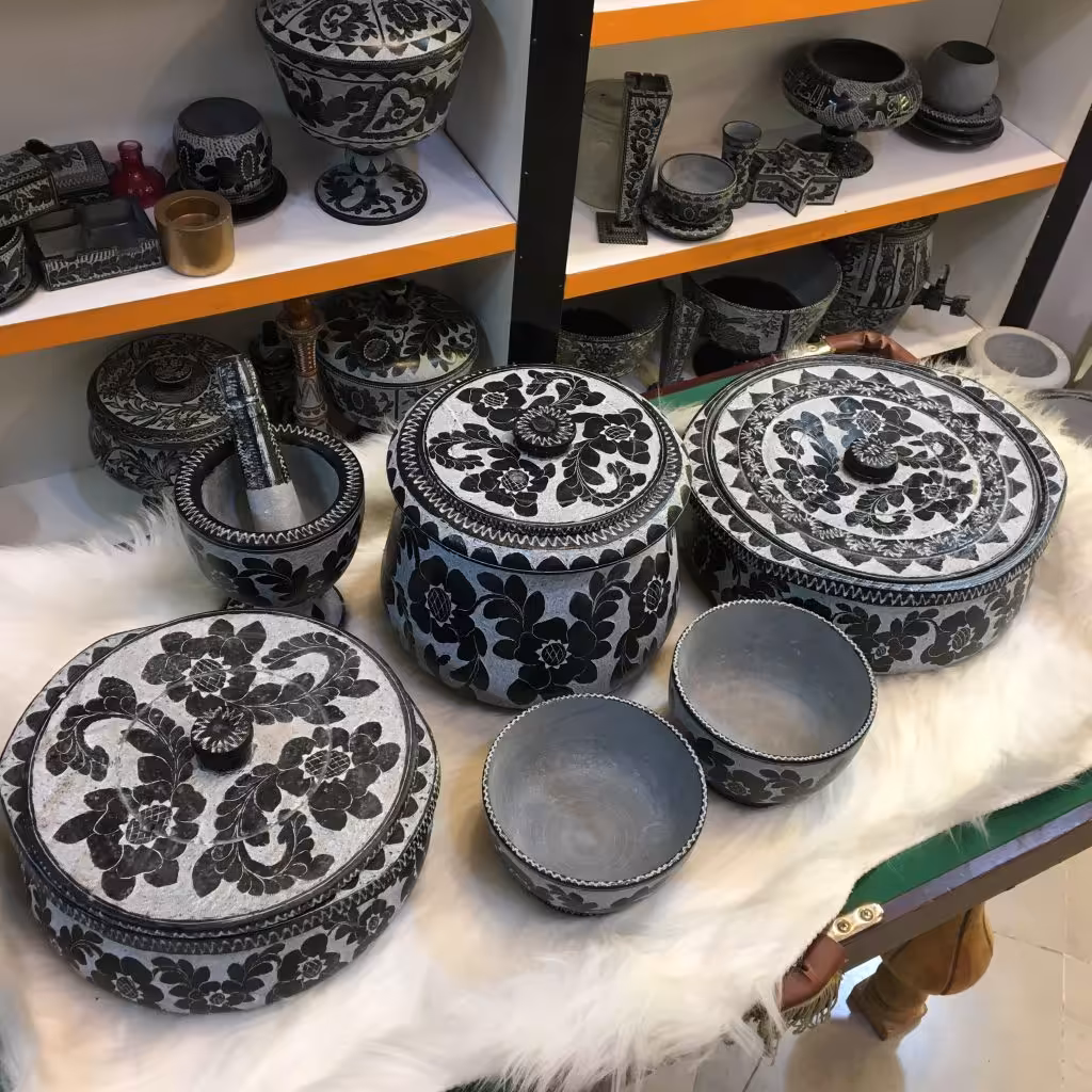 سرویس پخت و پز 6 پارچه سنگی