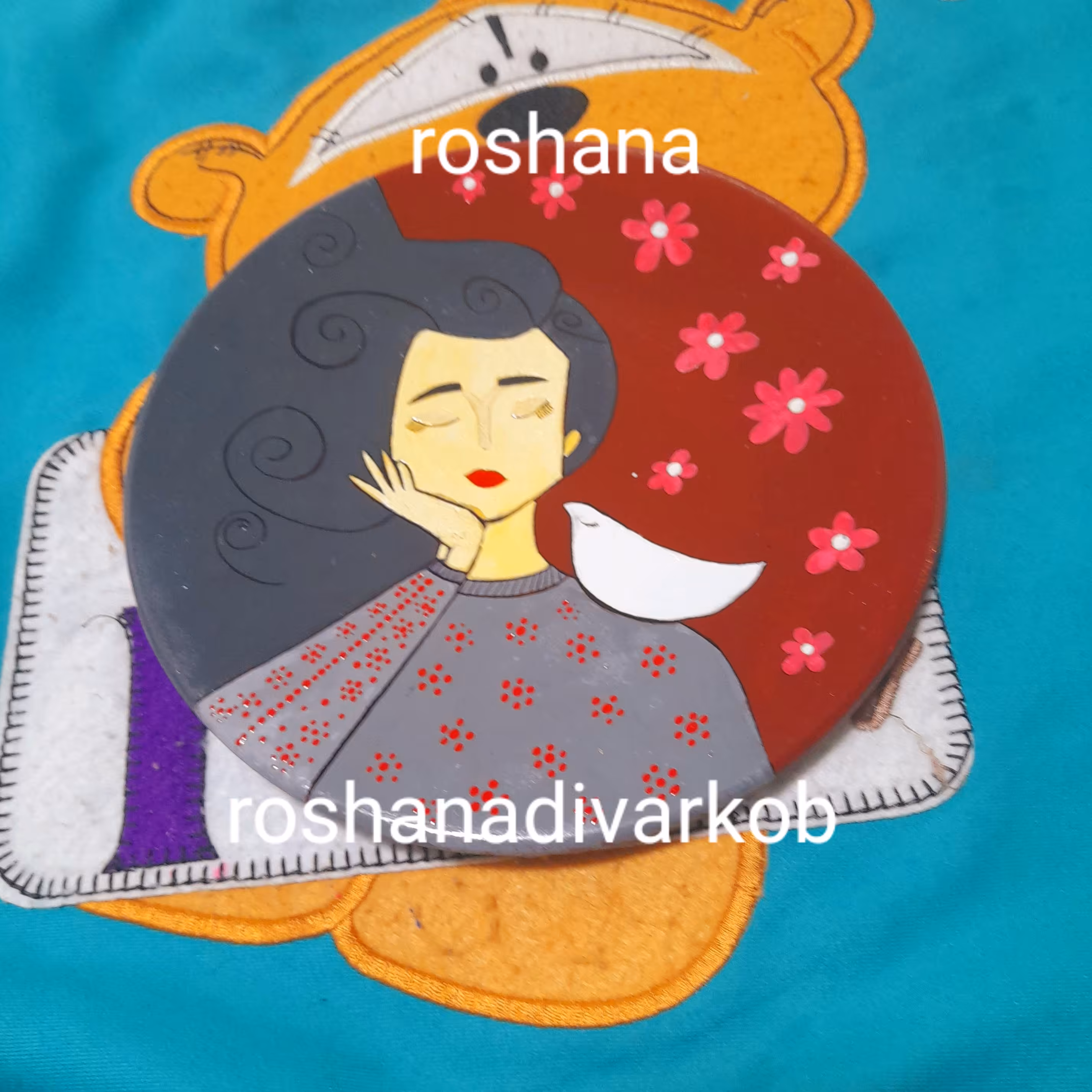 دکوری دیواری و رومیزی شیک و زیبا ی دخترانه