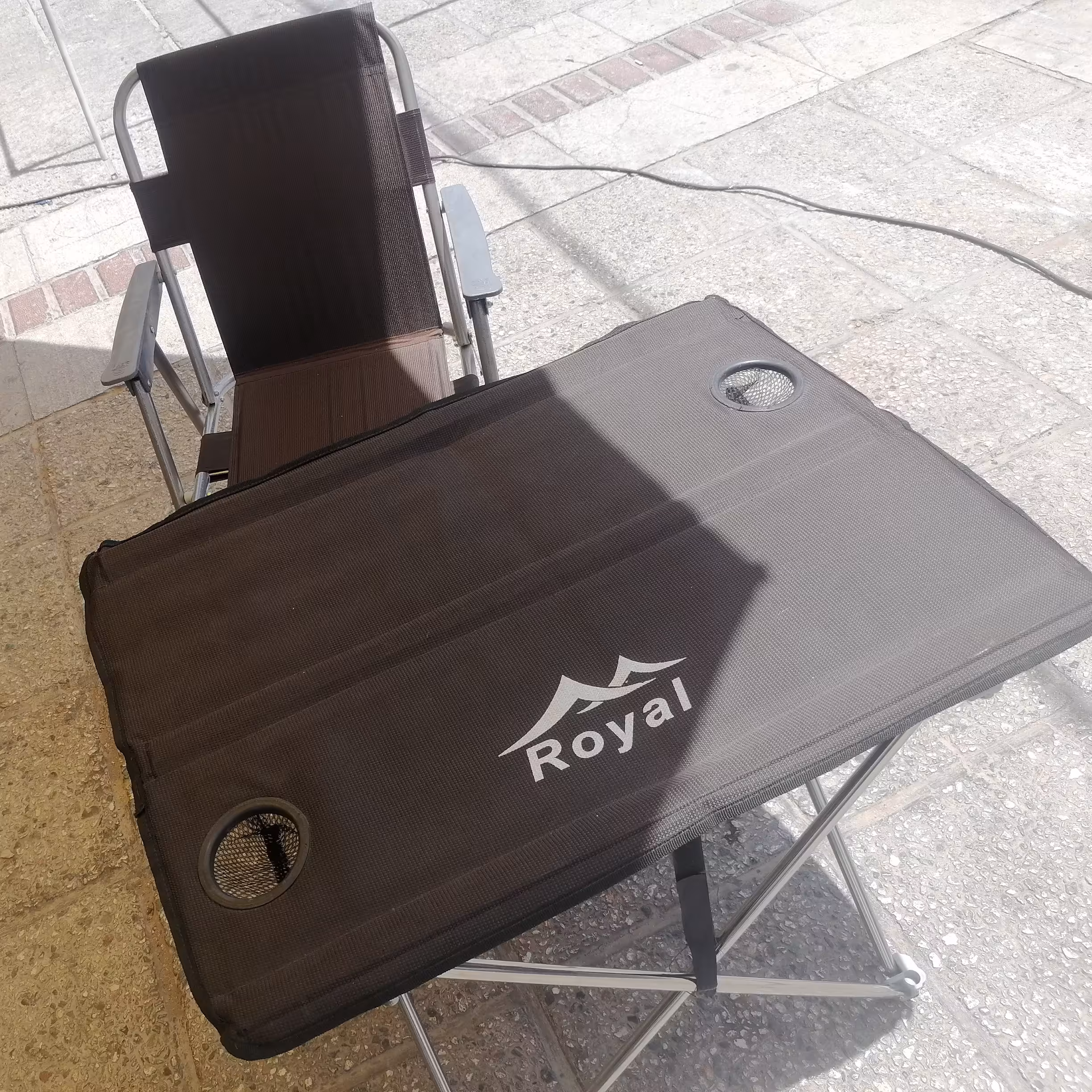 ست شیک یک نفره صندلی میز 