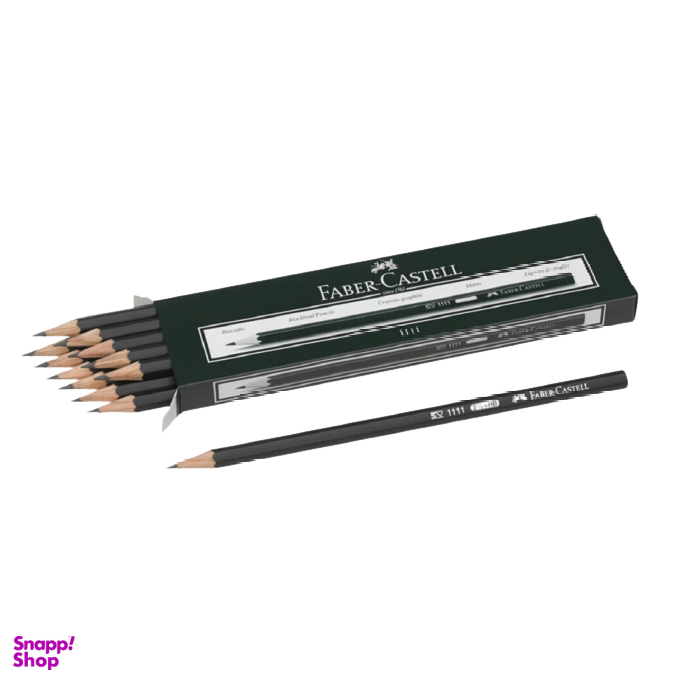 مداد فابرکاستل (Fabercastell) رنگ مشکی بسته 12 عددی