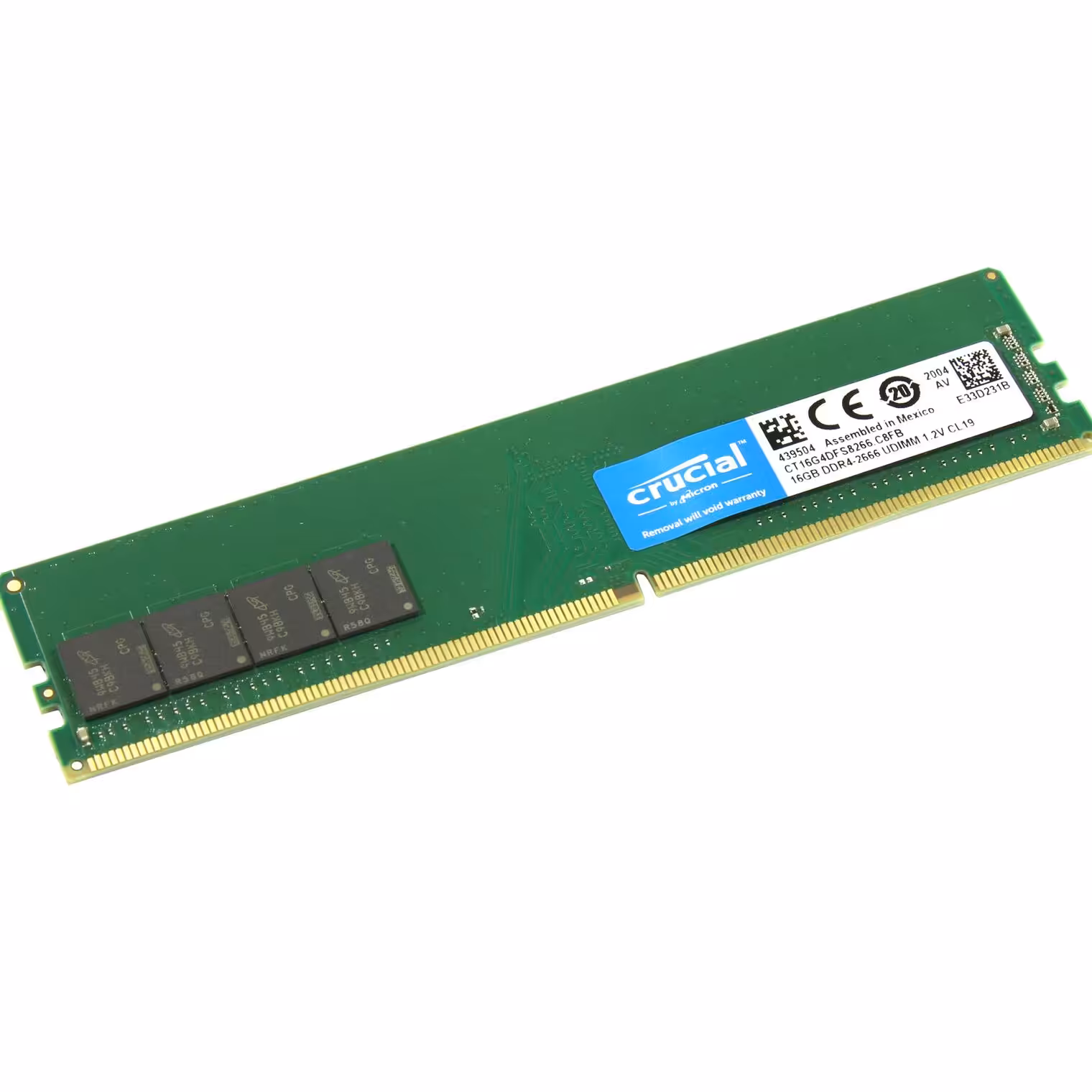 حافظه رم دسکتاپ کروشیال مدل Crucial 16GB DDR4 2666Mhz