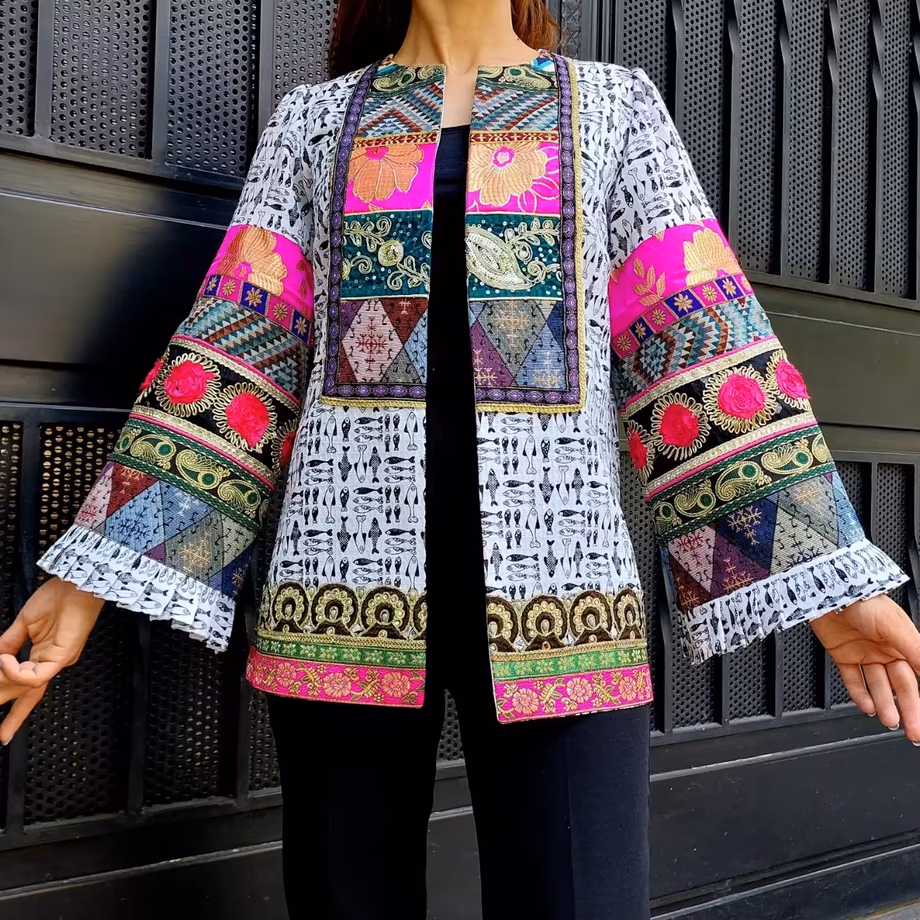 کت تکه دوزی 