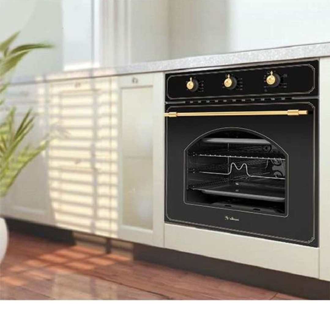 فر برق و گاز داتیس مدلDF670کلاسیک دارای مشعل آلومیناز راندمان بالا سیستم خنک کننده اتوماتیک