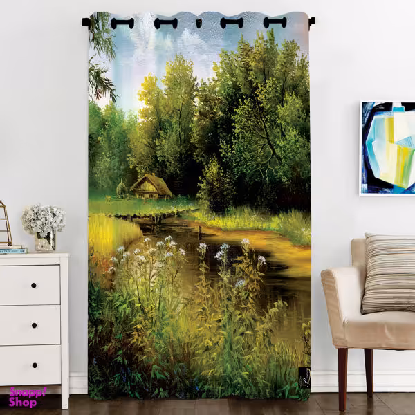 پرده مدل C3-50340 سایز 290x140 سانتی متر