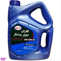 روغن موتور بهران مدل سوپر پیشتاز کد SAE 10w-40 حجم 4 لیتر