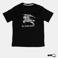 تیشرت اورجینال برند burberry وارداتی تک رنگ مشکی و تک سایز M