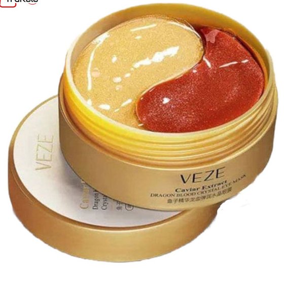 پچ زیر چشم دو رنگ خاویار و خون دارگون VEZE