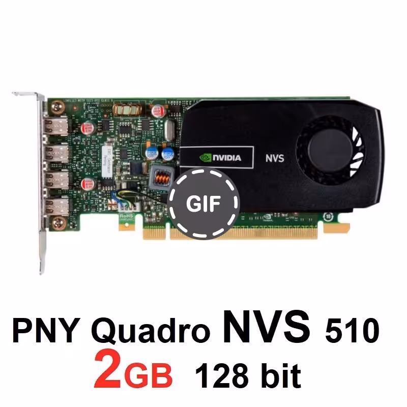 کارت گرافیک Quadro NVS 510 2GB PNY