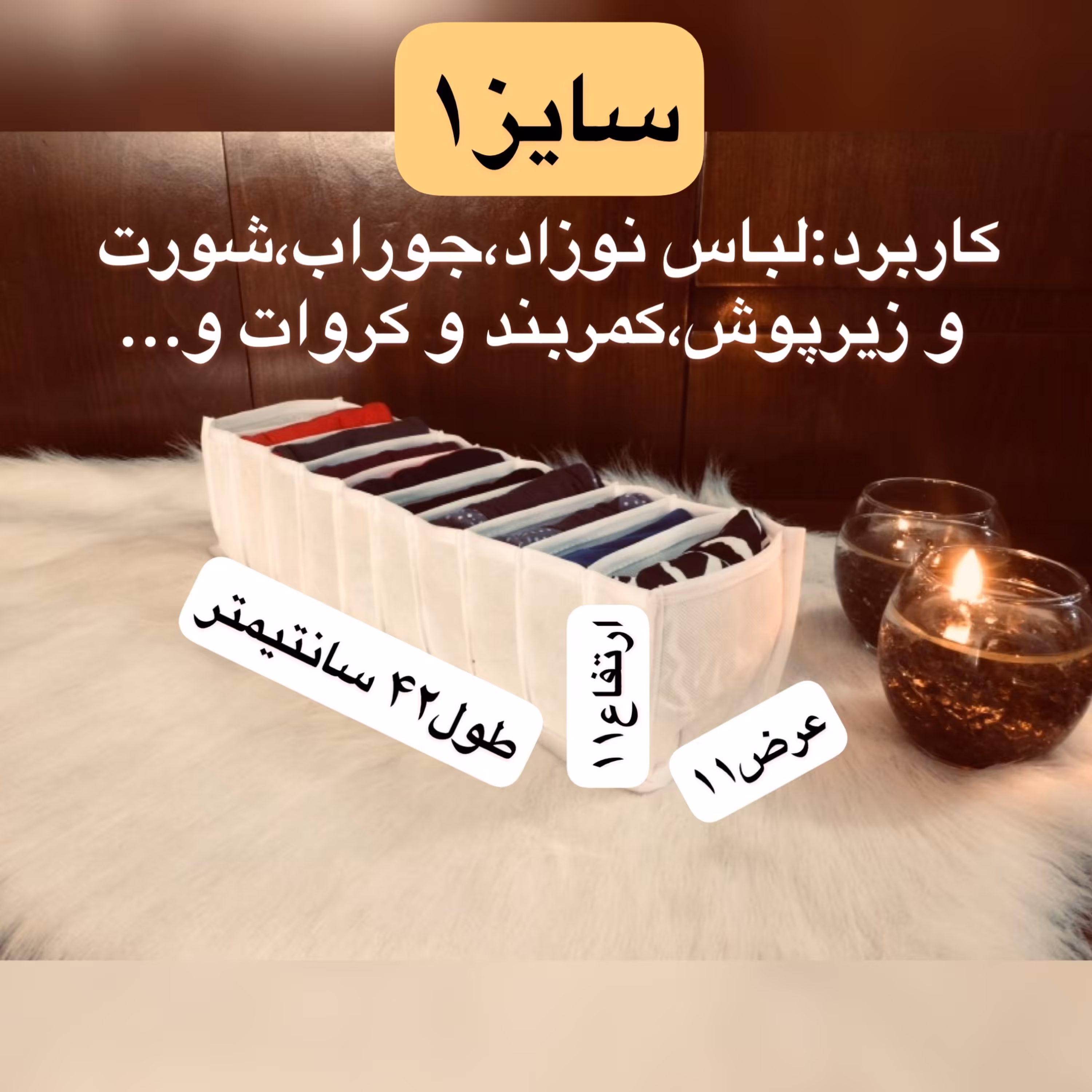 نظم دهنده سایز1