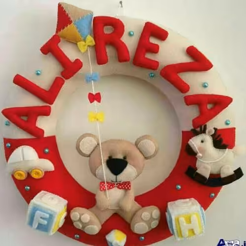 آویزپشت درنمدی