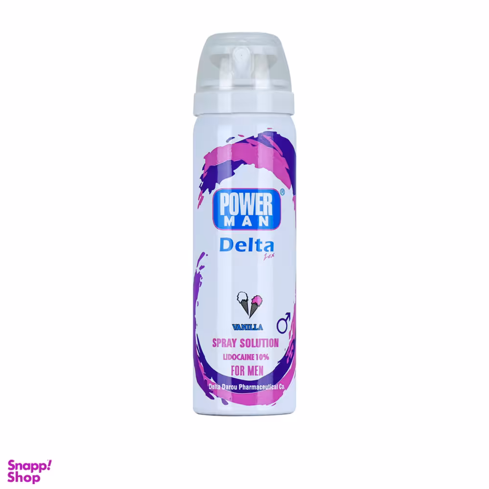 اسپری تاخیری دلتا (Delta) با رایحه وانیل وزن 60 گرم