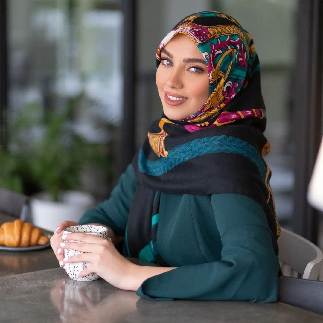 روسری نخ پنبه