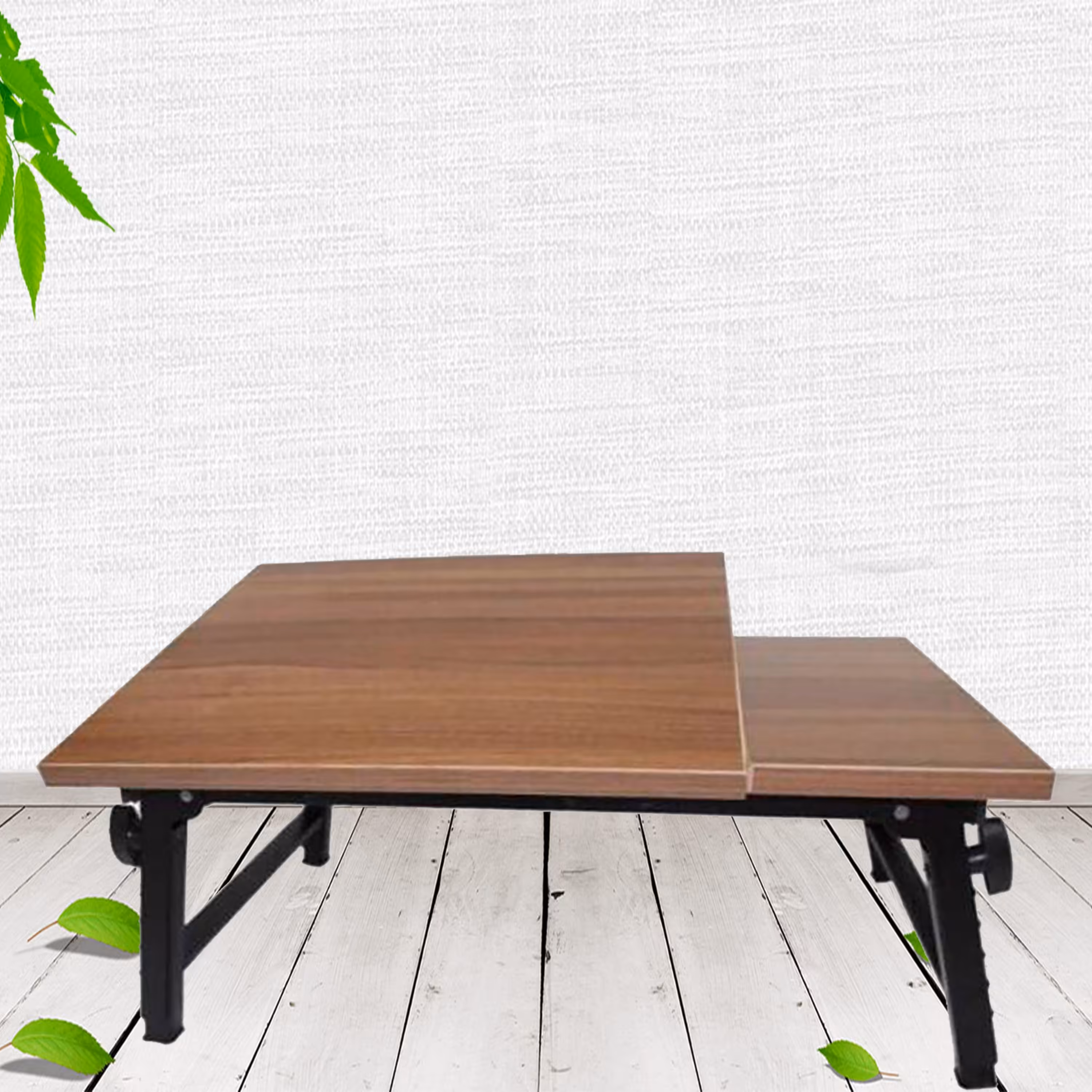 میز کار میز تحریر میز لپ تاپ تاشو سایز متوسط 40 در 60 رویه دو تکه مدل S4060-2