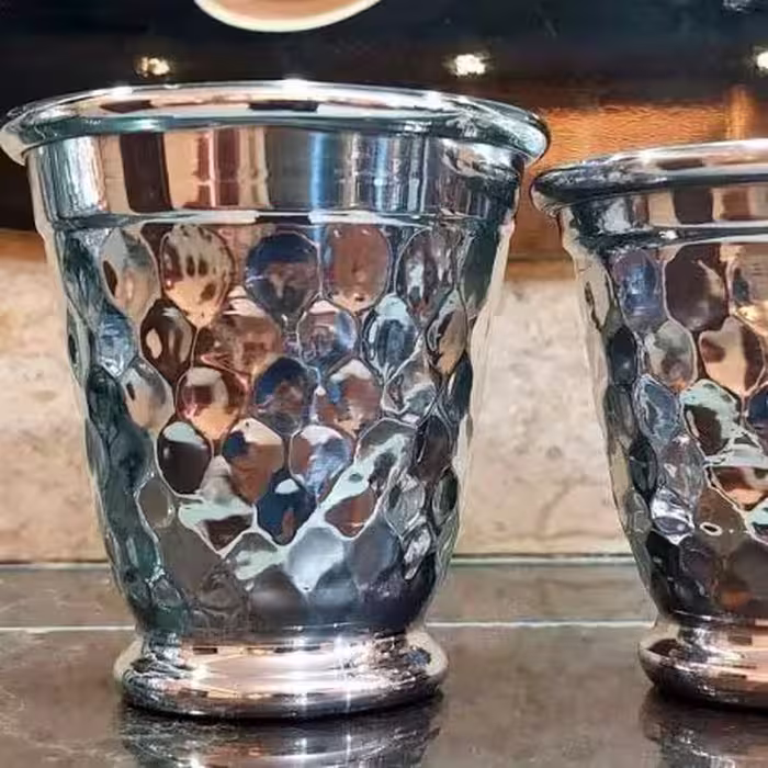 6 عددلیوان پایه دار چکشی روحی(10سانت)