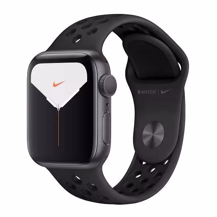 ساعت مچی هوشمند اپل واچ سری5 44 میلیمتر با بند Anthracite/Black Nike Sport Space Gray