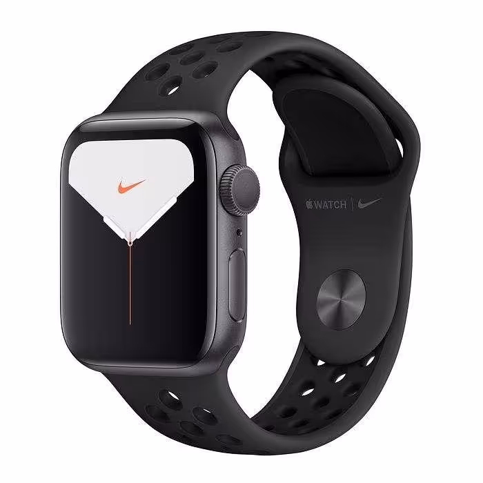 ساعت مچی هوشمند اپل واچ سری5 44 میلیمتر با بند Anthracite/Black Nike Sport Space Gray