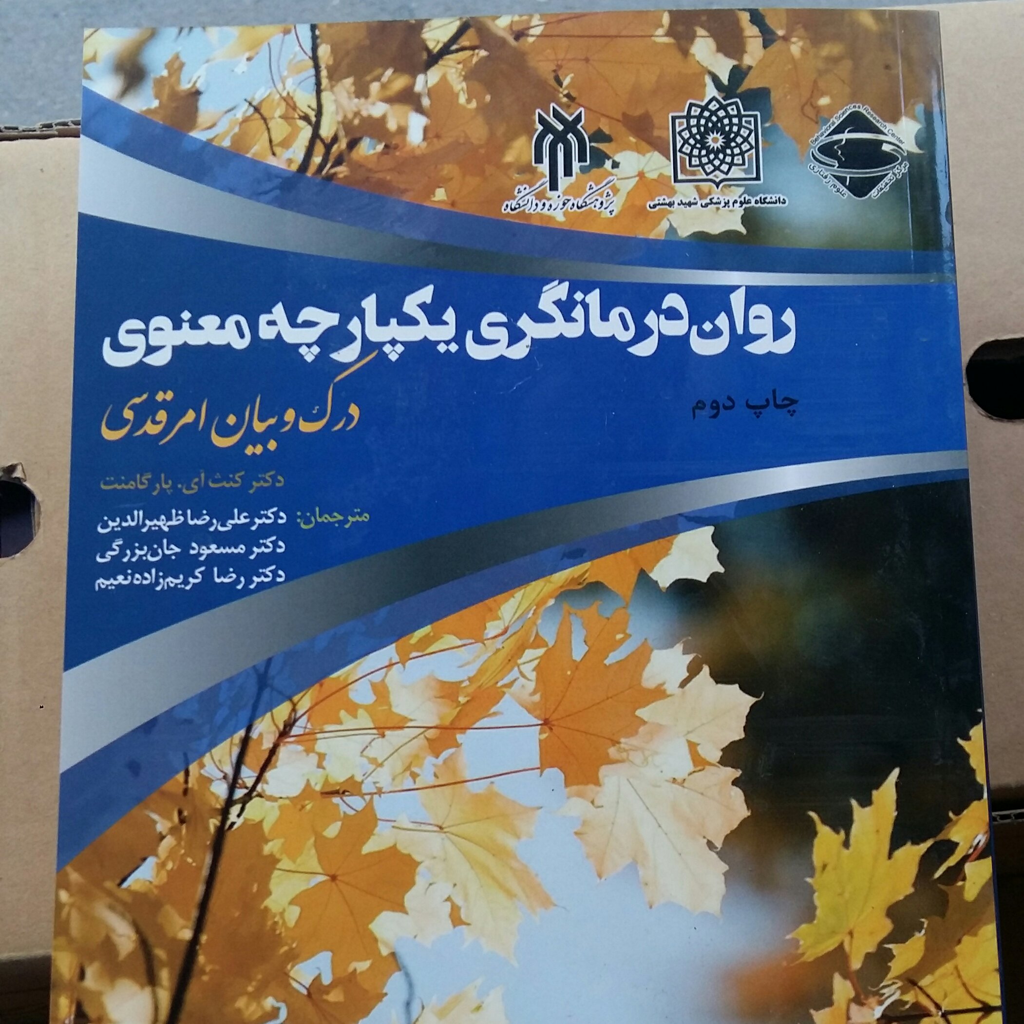 کتاب روان درمانگری یکپارچه معنوی،درک بیان امرقدسی