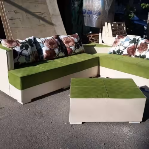 مبلمان مبل ال راحتی کنج پرند 