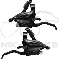 دسته دنده کلاجدار دوچرخه شیمانو 7x3 سرعته مدل SHIMANO ST-EF500 - بسته 2 عددی کد 1101013
