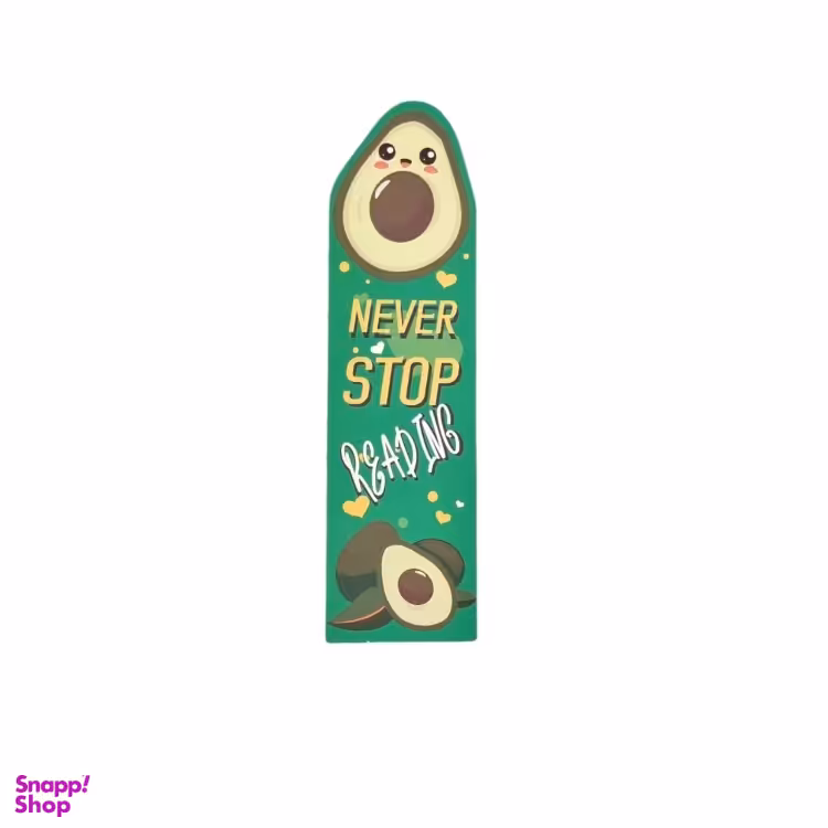 نشانگر کتاب معطر مقوایی مدل رایحه آووکادو کد 1255