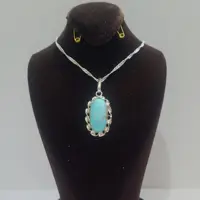 گردنبند فیروزه نیشابور کد E26