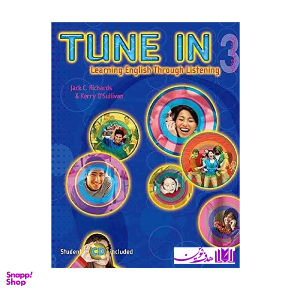 کتاب TUNE IN 3 WITH CD نویسنده جک سی ریچاردز و کری او سالیوان انتشارات هدف نوین