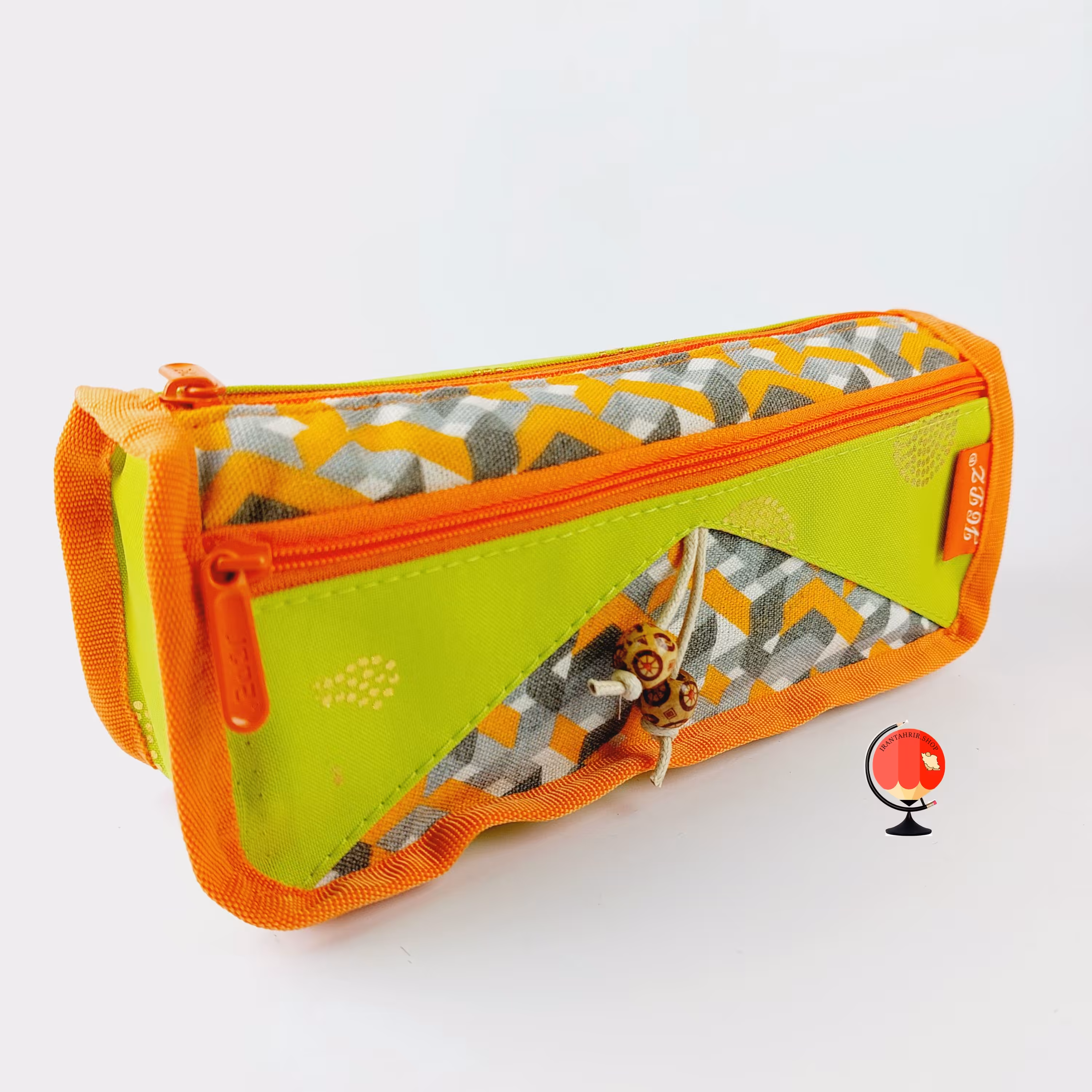 جامدادی مدل طرح مهره نارنجی کد 2046